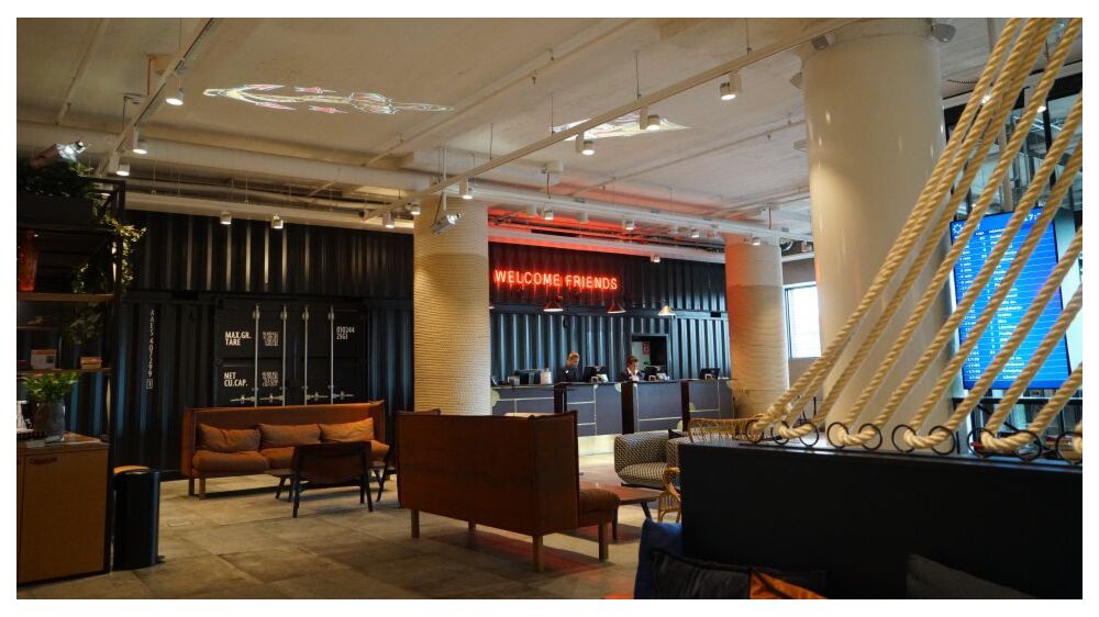 Architectural Wire Mesh Transforms Hotel Interiors