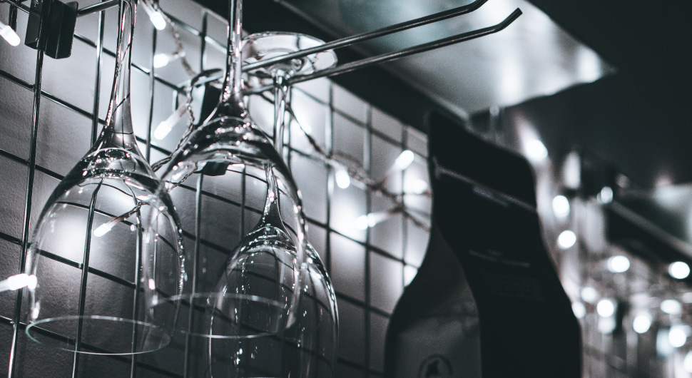 stainless steel elements in kitchen.