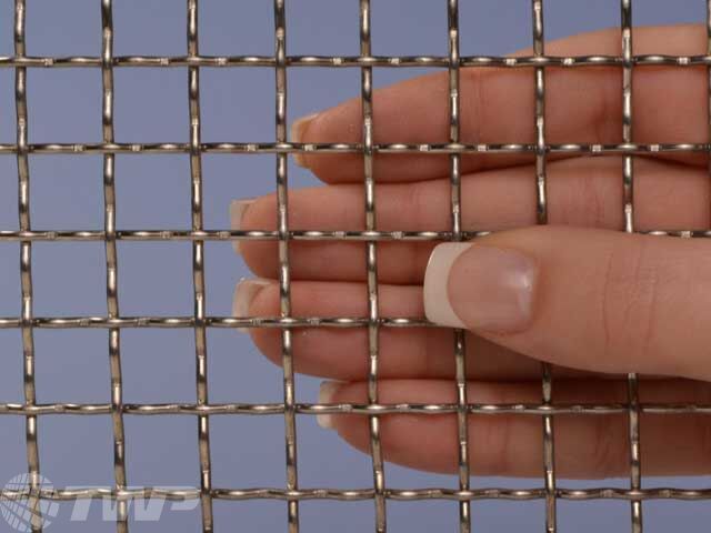 2 Mesh Intercrimp Aluminum .063