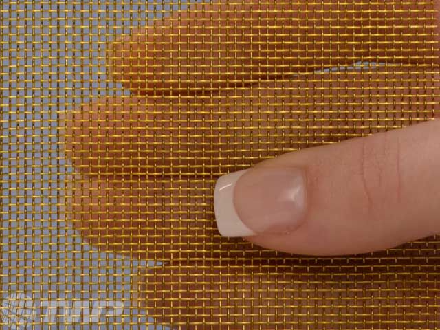 18 Mesh Brass .017