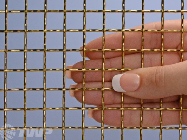 2 Mesh Intercrimp Brass .063