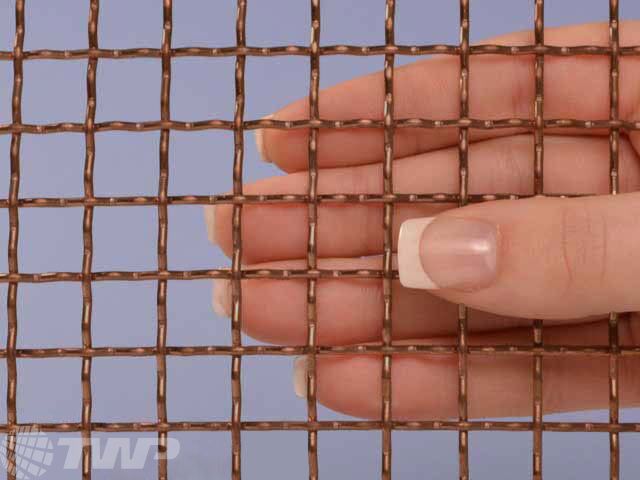 2 Mesh Intercrimp Bronze .063