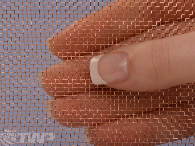 16 Mesh Copper Wire Mesh | .051” Opening, .011” Wire Diameter