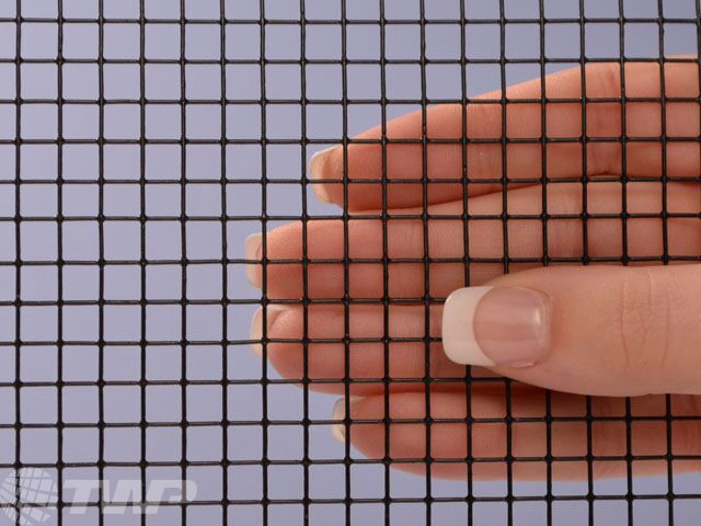 4 Mesh Black Poly Galv Welded 23 Gauge (.025