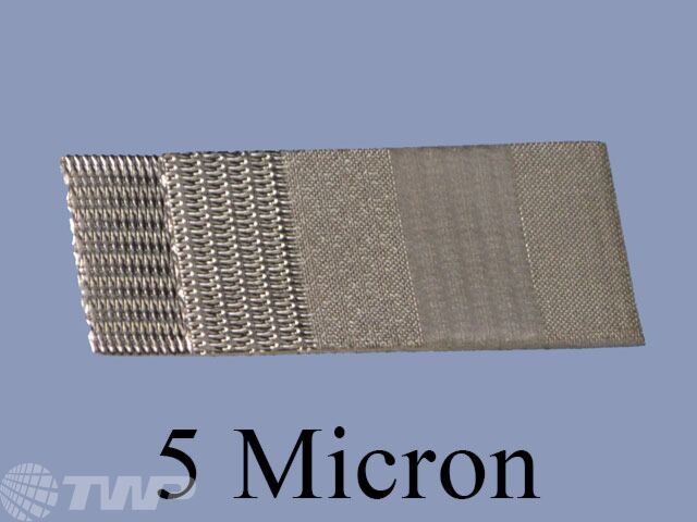 5 Micron 5 Layer Sintered Stainless Mesh