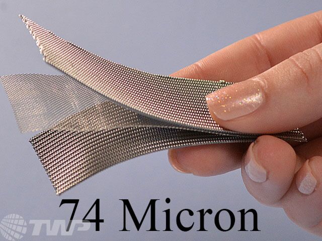 74 Micron 3 Layer Sintered Mesh 0.0287 Thick