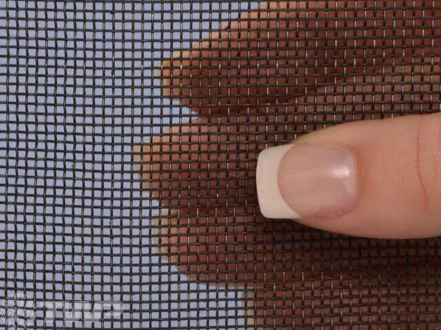 16 Mesh Plain Steel .018