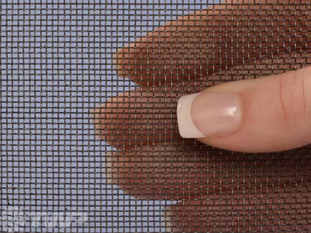 18 Mesh Plain Steel .017