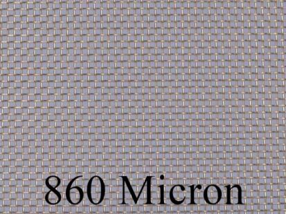 860 Micron 1 Layer Sintered Stainless