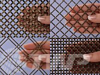 Decorative Mesh Antique Brass Sample Kit