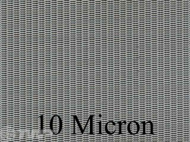 10 Micron 1 Layer Sintered Stainless Mesh