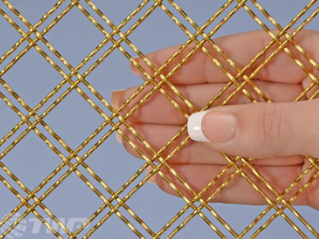 Brass shop wire mesh