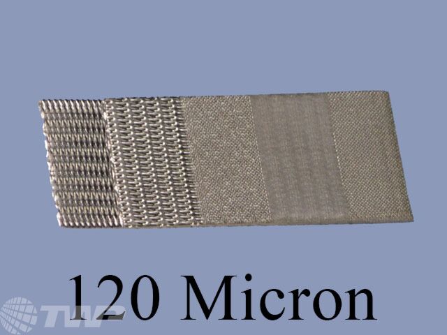 120 Micron 5 layer Sintered Stainless Mesh