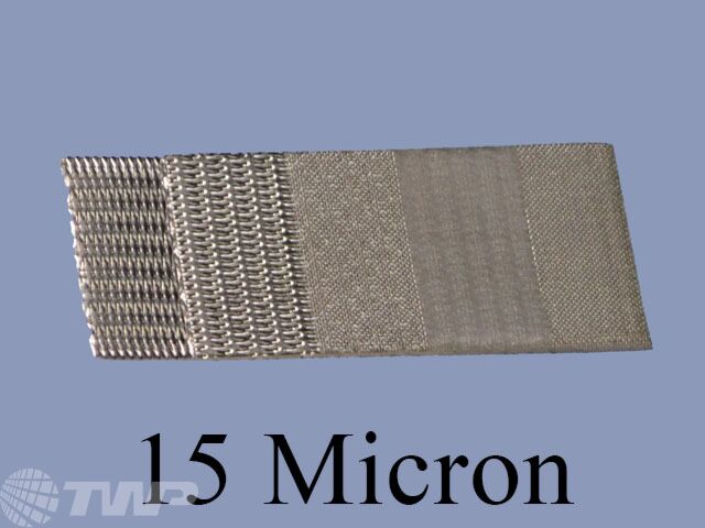 15 Micron 5 Layer Sintered Stainless Mesh