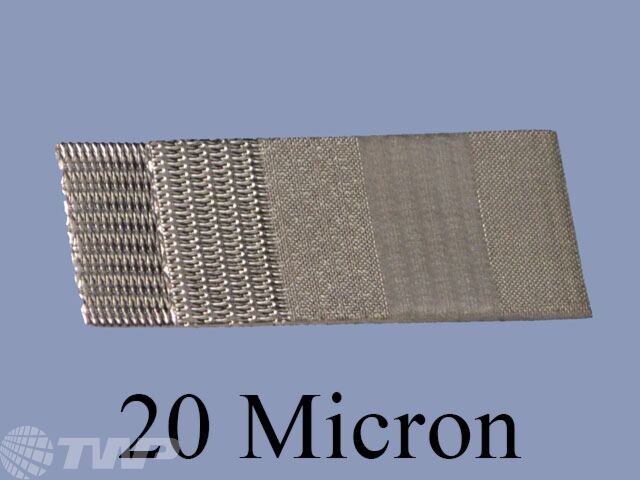 20 Micron 5 Layer Sintered Stainless Mesh