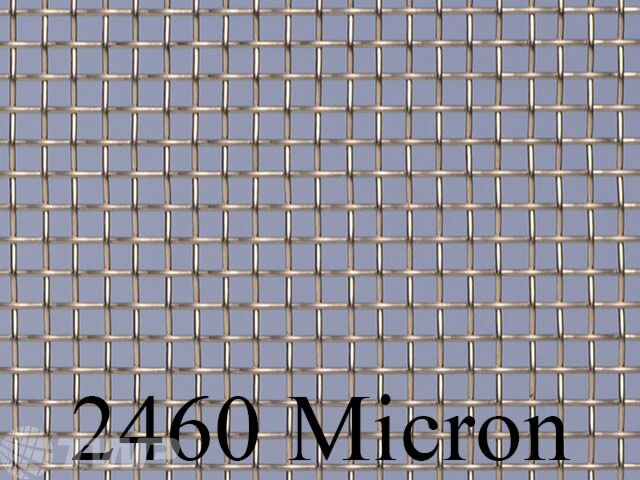 2460 Micron 1 Layer Sintered Stainless Mesh