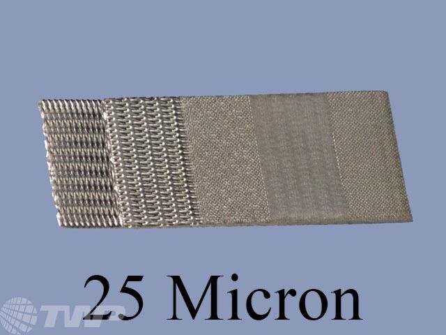 25 Micron 5 Layer Sintered Stainless Mesh