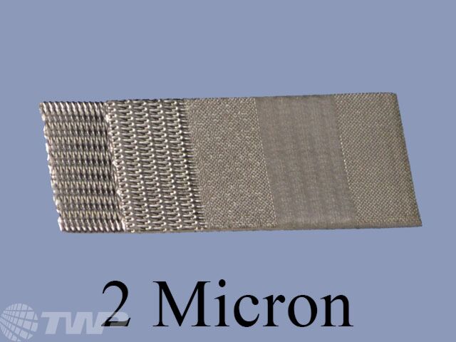 2 Micron 5 Layer Sintered Stainless Mesh