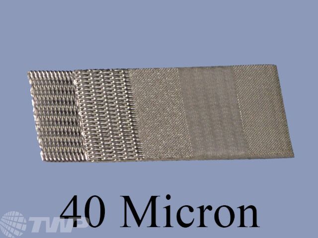 40 Micron 5 Layer Sintered Stainless Mesh