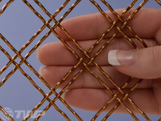 Nico Decorative Wire Mesh for Cabinet Doors & More