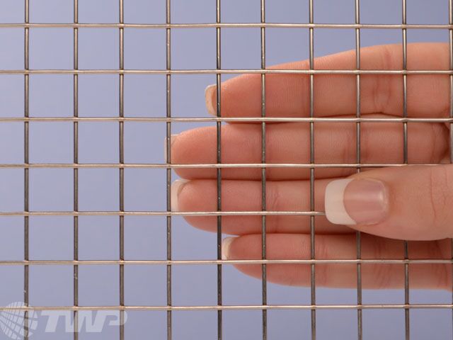1/2" x 1/2" SS316 T316 16GA .063" Thickness Stainless Wire Mesh Welded 12" x 9" 