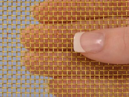 10 Mesh Brass .025" Wire Dia