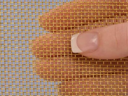 12 Mesh Brass .023" Wire Dia