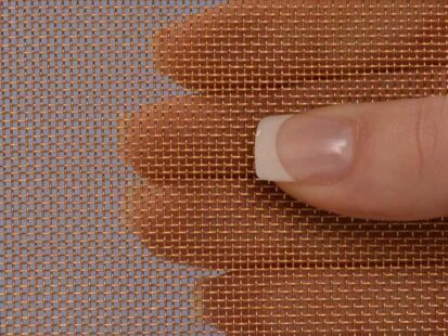20 Mesh Bronze .016" Wire Dia