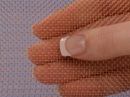 16 Mesh Copper Wire Mesh | .051” Opening, .011” Wire Diameter