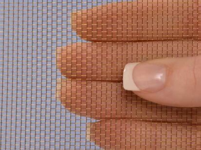 18x14 Bronze Wire Mesh | Plain Weave, .044” Opening, .011” Wire Diameter