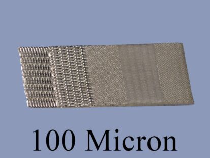 100 Micron 5 Layer Sintered Stainless Mesh