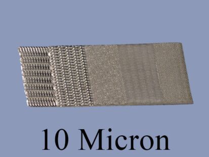 10 Micron 5 Layer Sintered Stainless Mesh