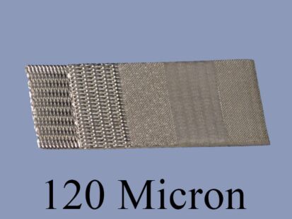 120 Micron 5 layer Sintered Stainless Mesh