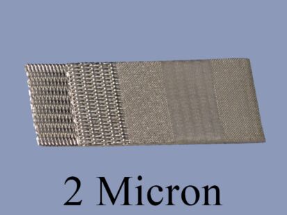 2 Micron 5 Layer Sintered Stainless Mesh