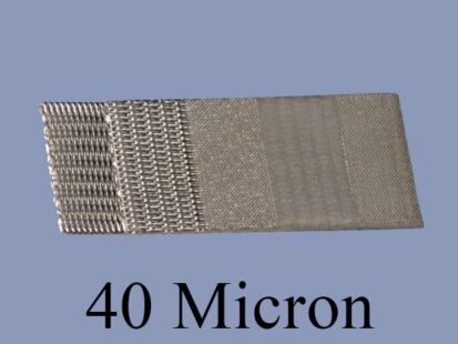 40 Micron 5 Layer Sintered Stainless Mesh