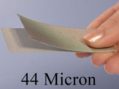 44 Micron 2 Layer Sintered Mesh 0.036" Thick