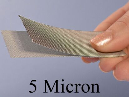 5 Micron 2 Layer Sintered Stainless Mesh