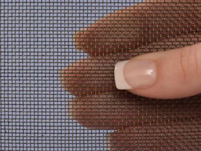 18 Mesh Plain Steel .017" Wire Dia