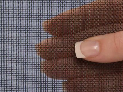 20 Mesh Plain Steel .016" Wire Dia