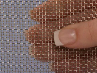 12 Mesh T-304 Stainless Steel Wire Mesh | Plain Weave, .0603” Opening, .023" Wire Diameter