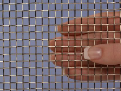 4 Mesh T-304 Stainless Steel Wire Mesh | Plain Weave, .203” Opening, .047" Wire Diameter