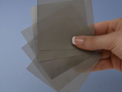 Fine Stainless Steel Mesh Kit 5 Sheets 12" x 12"