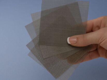 Medium Stainless Steel Mesh Kit 5 Sheets 12" x 12"