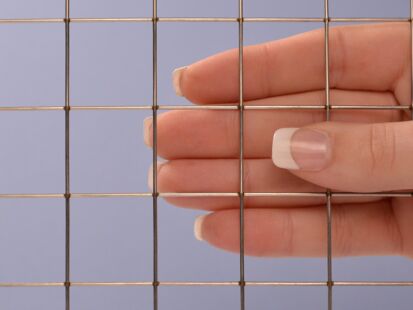 1" Mesh T304 Welded Stainless .047" Wire Dia