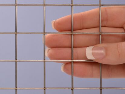 1" Mesh T304 Welded Stainless .063" Wire Dia