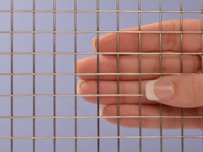 1/2" Mesh T304 Welded Stainless .047" Wire Dia