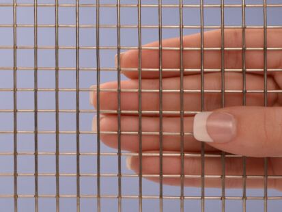 3 Mesh T304 Welded Stainless .047" Wire Dia