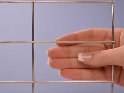 4" x 2" Mesh T304 Welded Stainless .105" Wire Dia