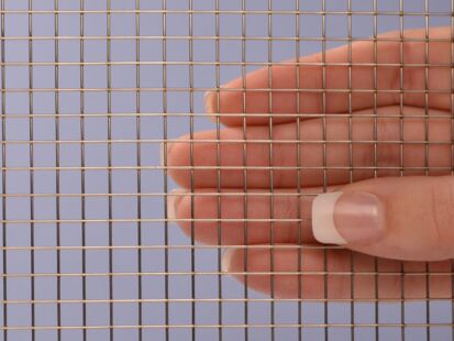 1/4" Mesh T304 Welded Stainless .028" Wire Dia