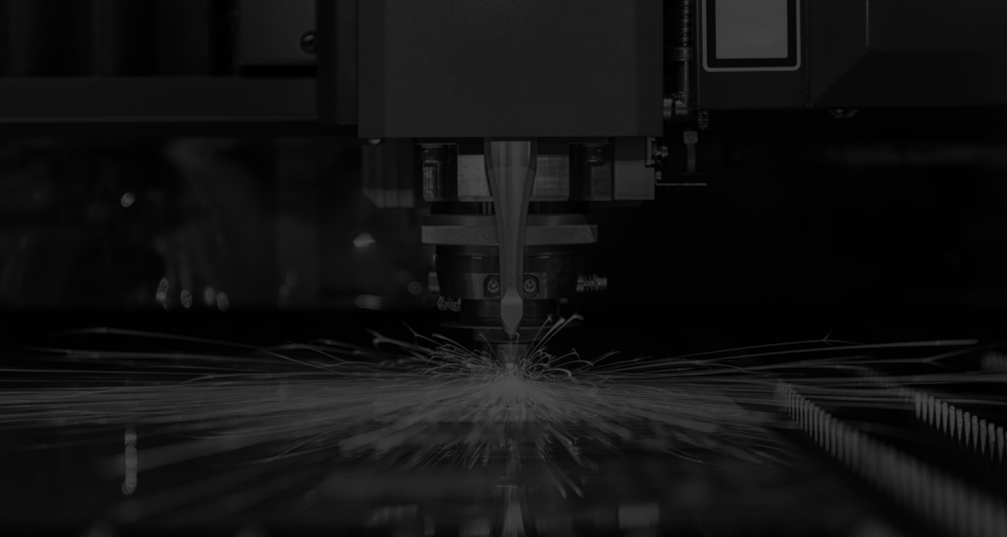 Laser cutting wire mesh.